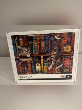 Tally Cat 1000 piece puzzle Sealed